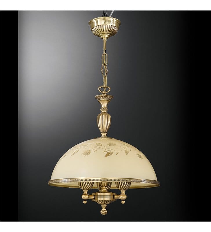 Lampa wisząca Latina kolor mosiądz