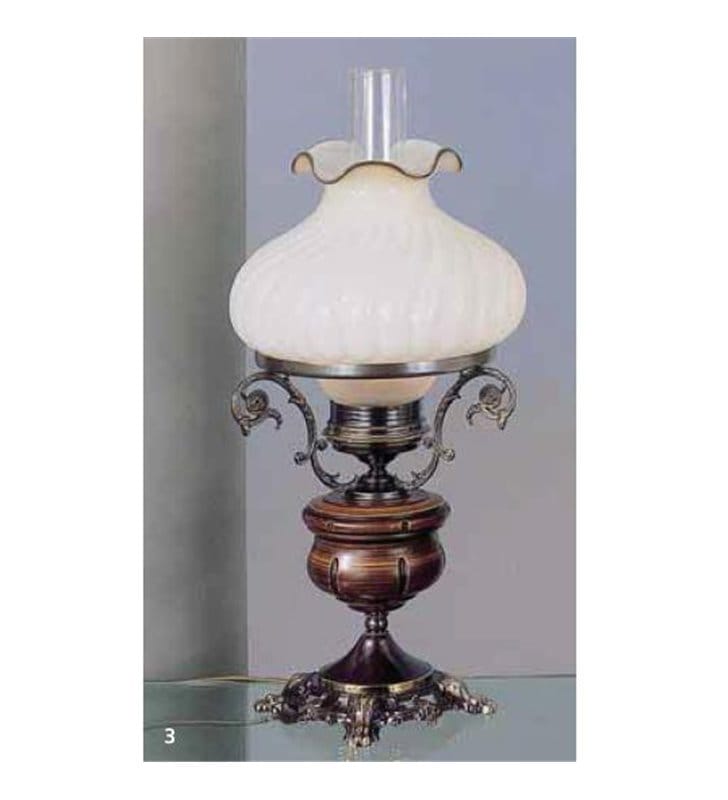 Lampa stołowa Empoli klasyczna stylowa - OD RĘKI