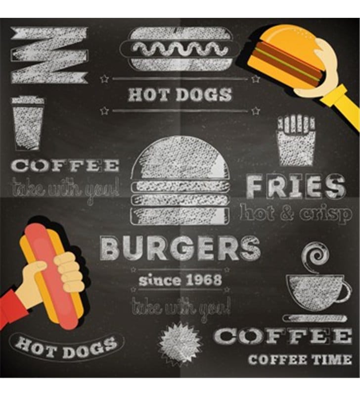 Lampa wisząca Gorący Hot-Dog młodzieżowa kuchenna do jadalni restauracji baru