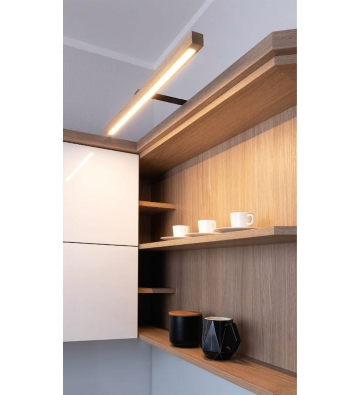 60cm lampa do oświetlenia lustra w łazience szafki Aqua Viva LED do łazienki kuchni montaż na szafceIP44
