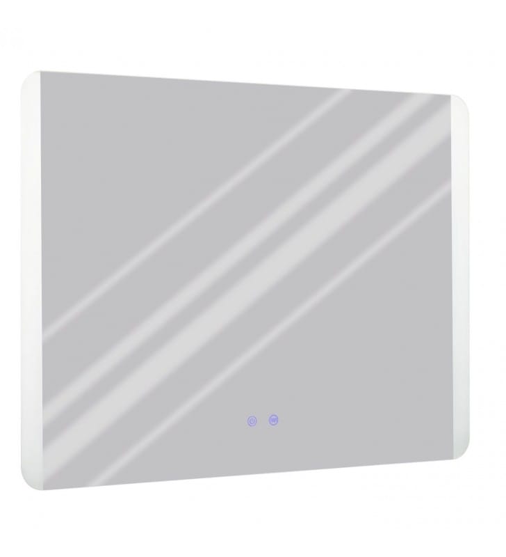 Lustro oświetlane do łazienki Buenvista2 LED z funkcją antypara zmiana barwy włącznik dotykowy