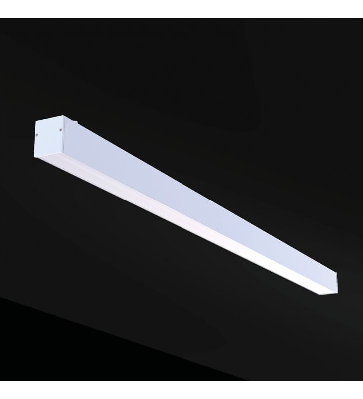 Biały 1,5m wąski plafon sufitowy CL Office LED Pro neutralna barwa światła Nowodvorski