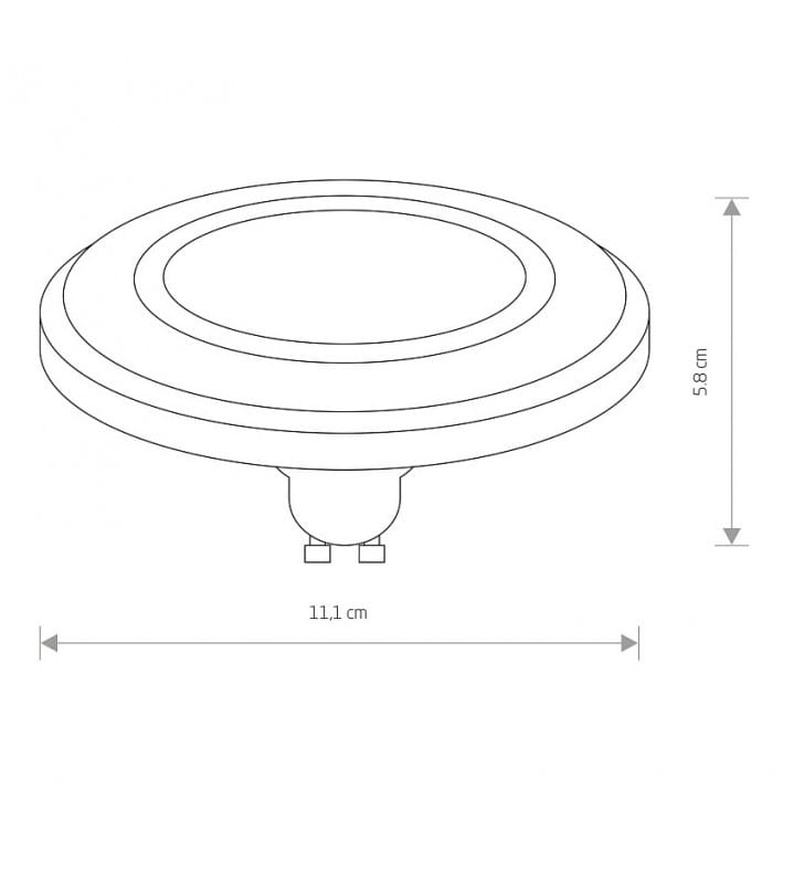 Żarówka LED GU10 ES111 9W 4000K 900lm 230V biała